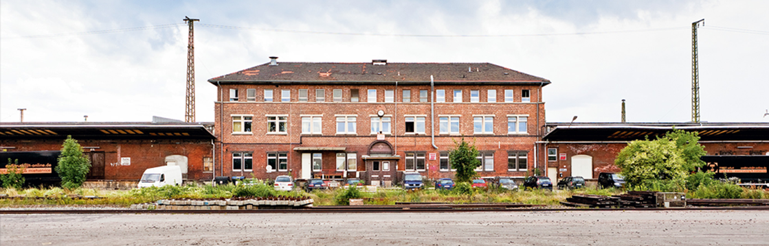 Zughafen in Erfurt